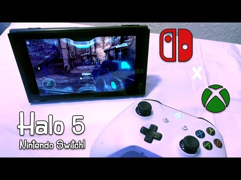 Playing Halo 5 on the Nintendo Switch! | Xcloud Preview