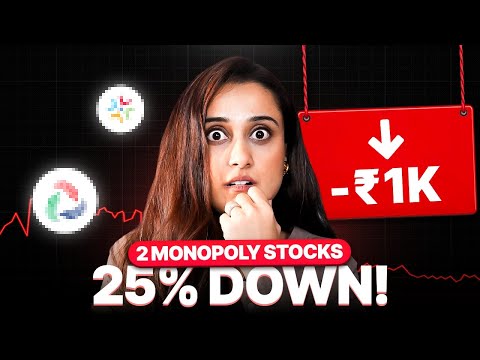2 Market leader stocks down 25% from all time high