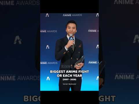 Biggest Anime Fight of each Year (2007 - 2026)#AnimeFights #OnePiece #Sakuga #bestanimefights #Anime