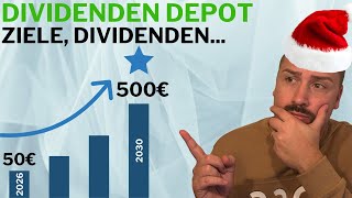 Mein passives Einkommen 2025📈Update & Ziele für die kommenden Jahre! Mein DIVIDENDEN Depot!