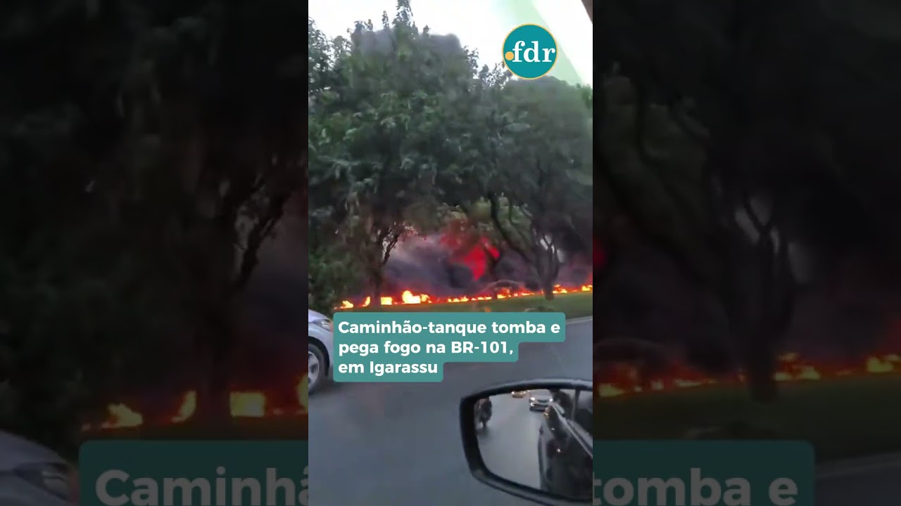 🚨 Acidente na BR 101 em Igarassu 🚨