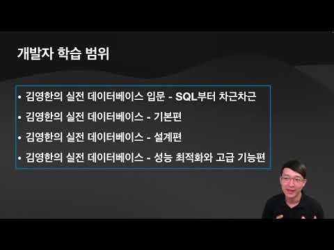 김영한의 실전 데이터베이스 로드맵 소개