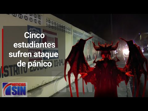 Cinco estudiantes sufren ataque de pánico tras supuestamente ver al Diablo