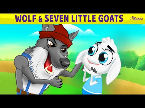 The Bad Wolf and Seven Little Goats  | پریوں کی کہانیاں | سوتے وقت کی کہانیاں | Urdu Fairy Tales