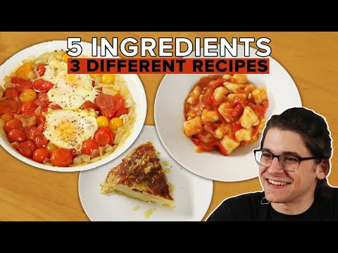 I Made 3 Meals With Only 5 Ingredients ? Tasty
