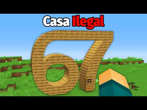 67 Casas ILEGAIS do Minecraft