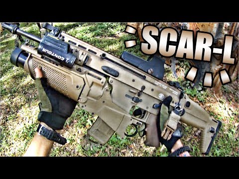 SCAR-L + GRENADE LAUNCHER!! | DV8 Airsoft | Part 26: Ep. 2 - VFC SCAR-L Gameplay