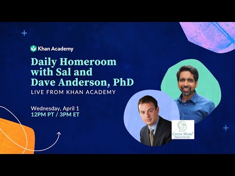 Daily Homeroom With Sal: Wednesday April 1