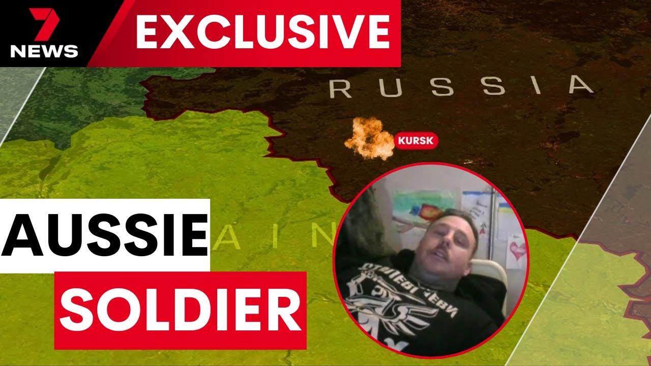 Australian soldier Casey Gadaleta pleads for help to return home after fighting for Ukraine | 7NEWS