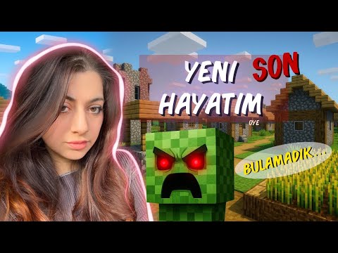 KÖYÜ BULAMADIK.. 😔 CREEPER HERŞEYİ BİTİRDİ #minecraft