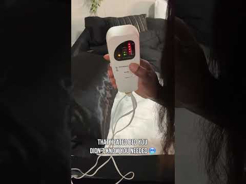 heated bed upgrade #heatingpad #staywarm #winteressentials