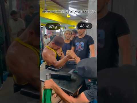 arm wrestling fight 🔥🥺#isratfitness #youtubeshorts #motivation #shorts #armwedding #hardwork