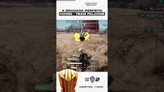 Poucas jogadas são tão disruptivas como um arremessável no meio da confusão! 🏀🗑️#pubgesports #pgs2