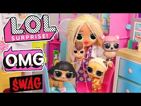 LOL Surprise Dolls OMG Swag Stop Motion Cartoon😜