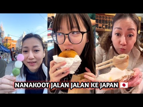 NANAKOOT JALAN JALAN KE JAPAN 🇯🇵SAMA INCHES DAN OMA 🍓🍡🍜🍱