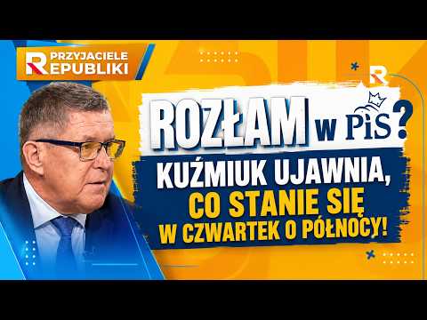 ROZŁAM W PRAWIE I SPRAWIEDLIWOŚCI? Kuźmiuk ujawnia, co stanie się w czwartek o północy!