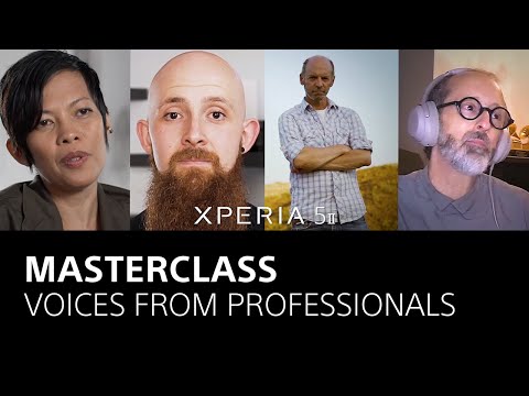 Xperia 5 II Masterclass | Voices from professionals