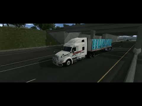 American Truck Simulator with Trucker T-Rex
