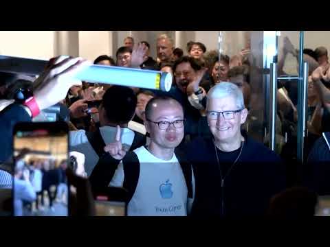 YouTube video thumbnail: Apple Revenue Forecast Beats Estimates