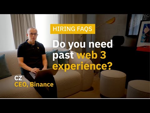 CZ Advises How to Make a Career Move Into Web3 With Binance