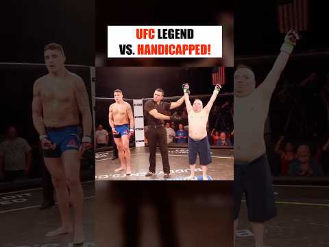 The UFC legend did a real Human Act…