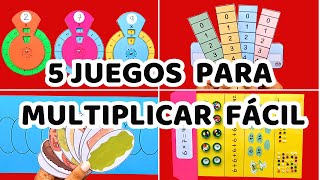 5 JUEGOS GENIALES PARA APRENDER A MULTIPLICAR FÁCIL Y RÁPIDO