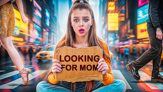 ¡Perdí a mi mamá! ¡Una niña pobre salva a su mamá rica!