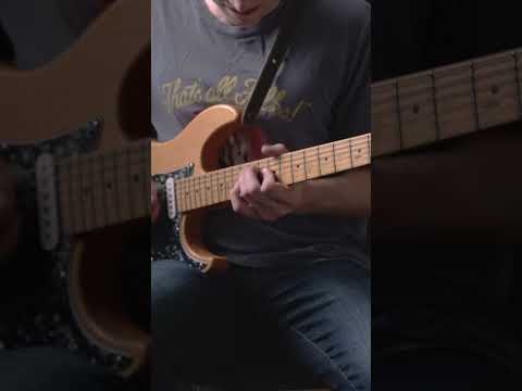 Slow dancing in a burning room, but with open strings #shorts