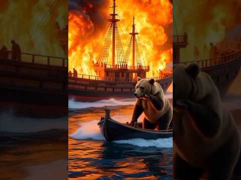 bear saved people (#viral 🐻 short