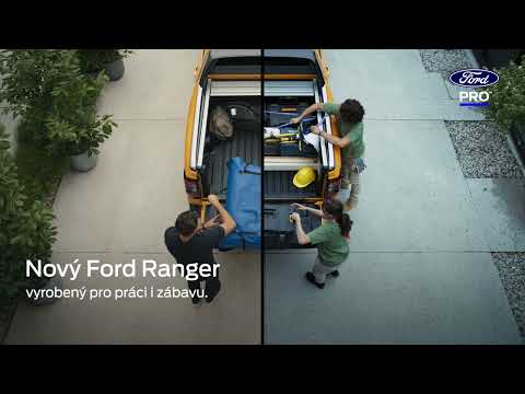 Ford Ranger vyrobený pro práci i zábavu | Ford Česká republika
