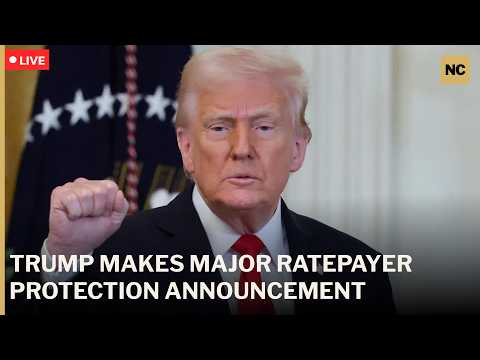🔴LIVE: Trump Introduces New Measures Under Ratepayer Protection Pledge | AC1P