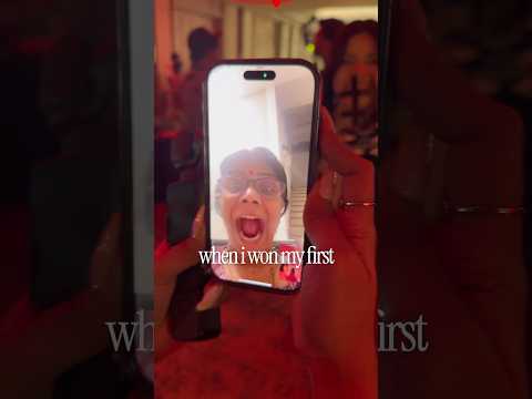 My mom’s reaction!