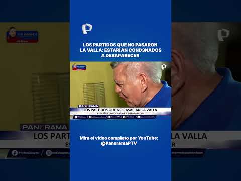 Los partidos que no pasaron la valla: estarían condenados a desaparecer