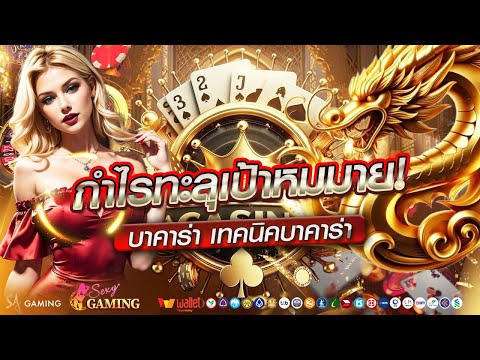 บาคาร่า เทคนิคบาคาร่า : กำไรทะลุเป้าหมาย!