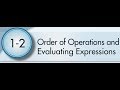 Order of Operations and Exponents