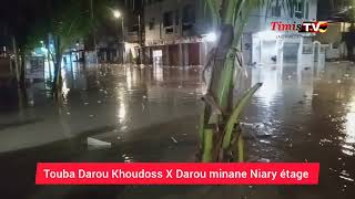 Touba :fortes pluies de mercredi, Niary Étage sous les eaux, route de Ndiouga Kébé totalement fermée