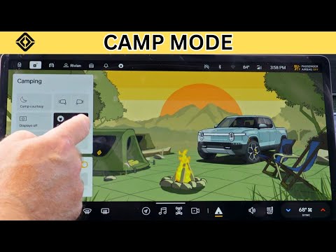Rivian Camping Mode Walkthrough