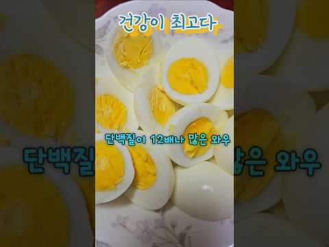 달걀보다 단백질이 12배 많은 음식 3 #건강정보