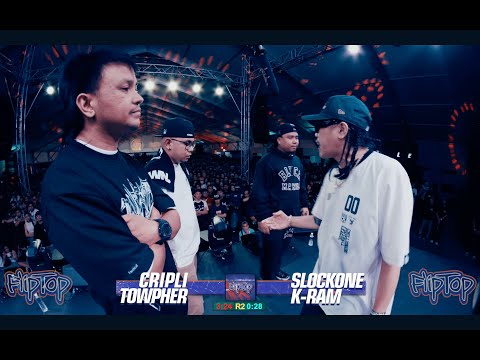 FlipTop - CripLi / Towpher vs K-Ram / SlockOne