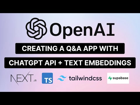 How to create an OpenAI Q&A bot with ChatGPT API + embeddings