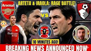 BREAKING😱ARTETA DROPS ARSENAL Star Before BOURNEMOUTH Crash😱OMG😱FABRIZIO ANNOUNCE ARSENAL SUMMER....