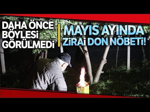 Mayıs Ayında Zirai Don Uyarısı Üreticileri Harekete Geçirdi
