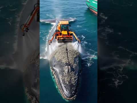 Watch How This Whale Was Rescued | ASMR Rescue 🐋✨"