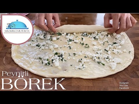 OKLAVASIZ 1 dk AÇTIM💢YİYENLER LEZZETİNE TADINA DOYAMADI💢ÇOK HAFİF KAT KAT PEYNİRLİ BÖREK *
