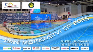 ZMČR 2025 na krátkém bazénu, 6.kolo Českého poháru Arena cup 2025 - 4.půlden