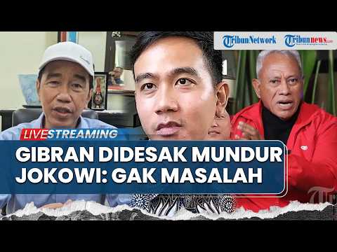 🔴Isu Pemakzulan <strong>Wakil</strong> Presiden Gibran Usai Putusan MK: Jokowi Santai, Komarudin PDIP Desak Mundur
