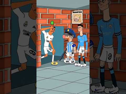 Challenge for Messi Police_ Can Ronaldo and Messi handle it #football #reels #ronaldo #messi #shorts