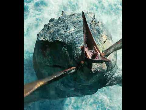 The Mesozoic Era Is Scary💀| Jurassic World | HEAVENLY JUMPSTYLE(SLOWED) #edit #shorts #trending