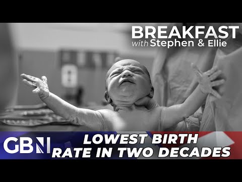 'It's CHOICE': UK birth rate drops to LOWEST level for two decades