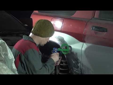 Переварка задней арки на Mitsubishi Pajero IO